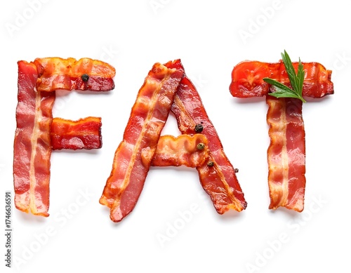 A culinary depiction spells 