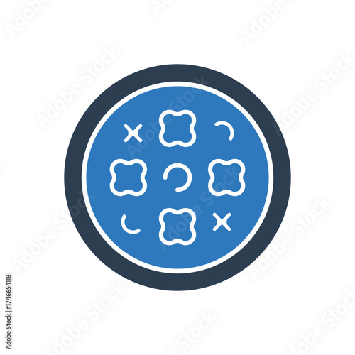 Microbe Icon - Bacteria Icon 