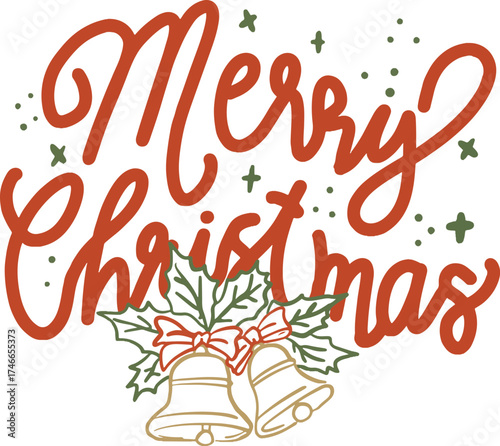 christmas card background vector illustration