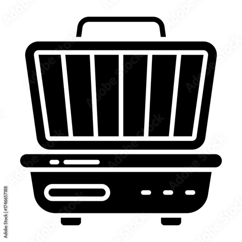 A unique design icon of sandwich maker 