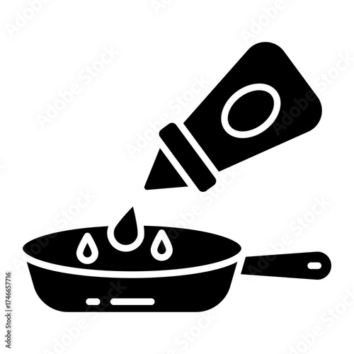 Trendy vector design of sprinkle spice 
