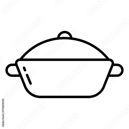 Premium download icon of casserole