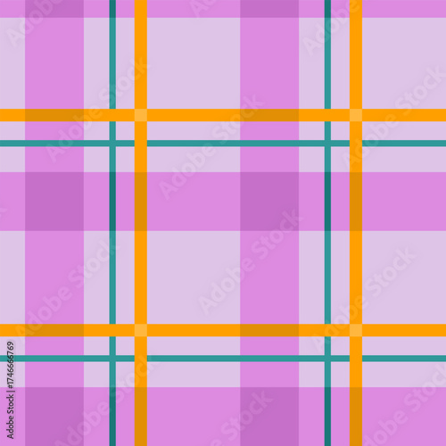 Design Of Seamless Plaid Pattern