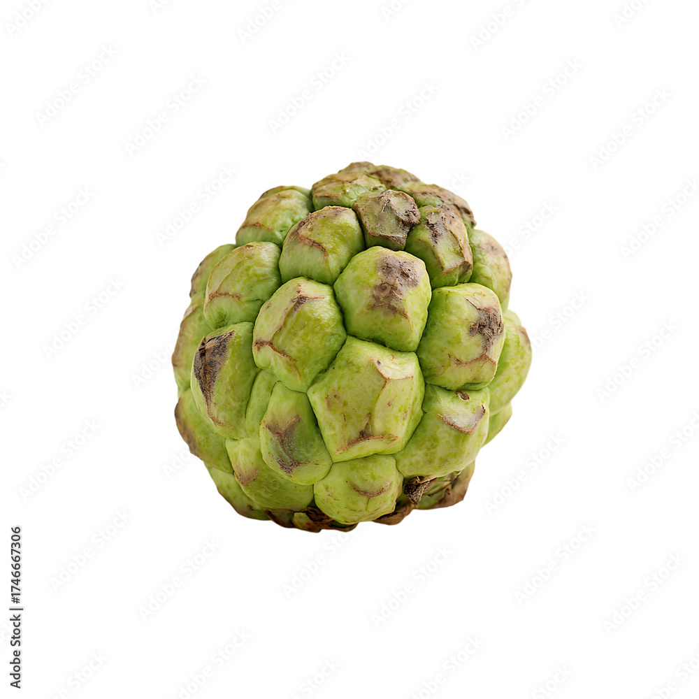 Obraz premium Artificial Custard Apple Realistic Decorative Fruit Display 