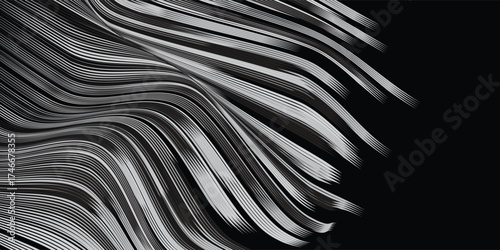Scribble line set. a collection of parallel strokes and stacked waves. Hand Drawn lines in Pencil. Charcoal smears. Vector logo design element