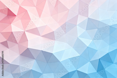 Colorful geometric polygonal pattern