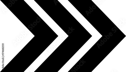 Way direction arrow sign icon. three arrow, way sign, road direction icon vector. three-way direction arrow sign.Way pointer symbol. Turn arrow navigation sign. Traffic route vector illustration.