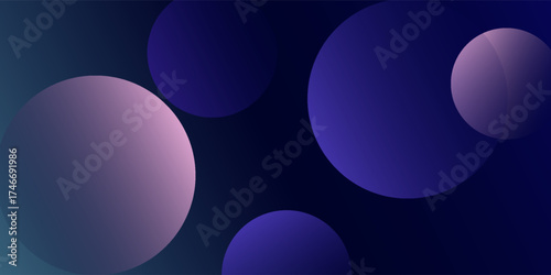 three dimensional earth dark blue and purple circle background