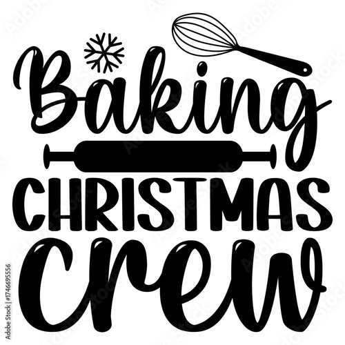 Baking christmas crew
