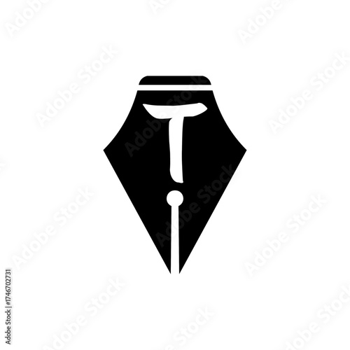 Initial T Logo Design Vector Illustration