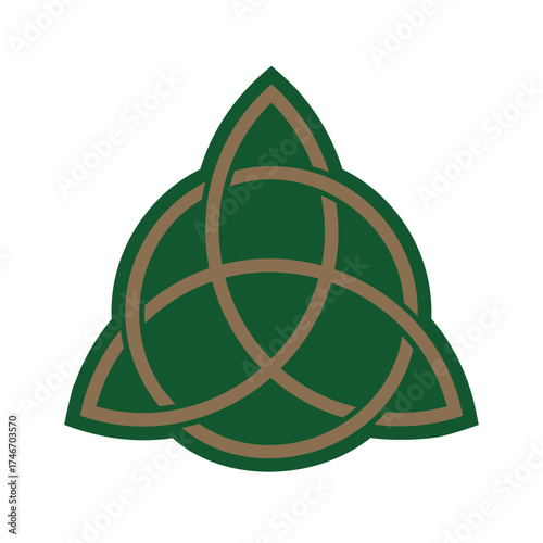 Celtic Trinity Knot, Triquetra Logo
