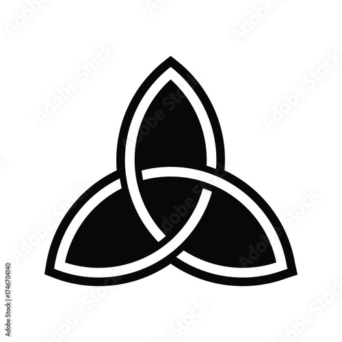 Celtic Trinity Knot, Triquetra Logo
