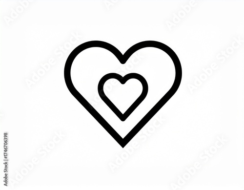 avorite icon vector. Love icon design illustration flat style isolated on white