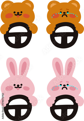 운전 캐릭터