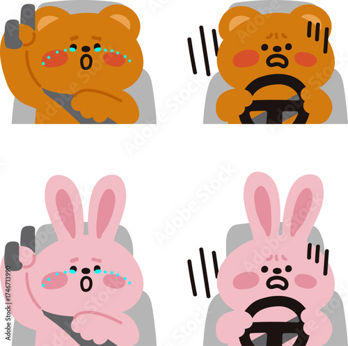 운전 캐릭터