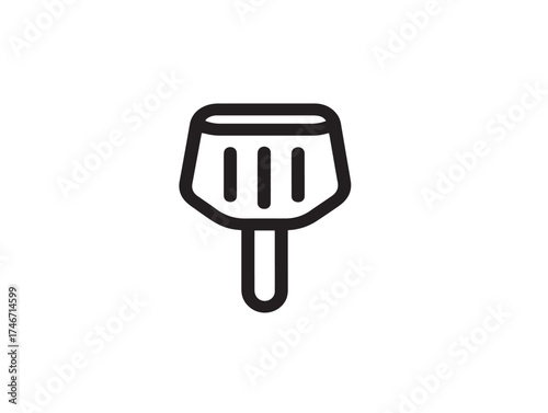 Discount offer icon illustration in stylish minimalist vector