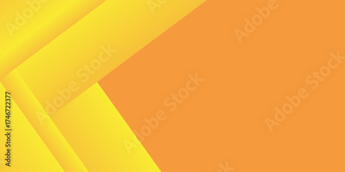 Premium yellow lemon mustard gold abstract pattern background. Geometric shape. Diagonal lines stripes. Color gradient ombre. Light bright shine. Space. Design. Template. Wide banner. modern