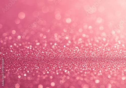 A vibrant hot pink sparkle background