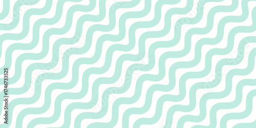 Wavy stripes seamless background. Thin hand drawn uneven waves vector pattern. Striped abstract template. Cute wavy streaks texture.