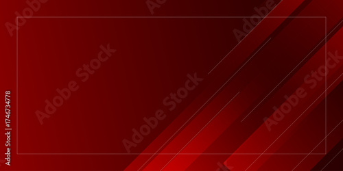 Red abstract background with soft diagonal lines and gradient effect