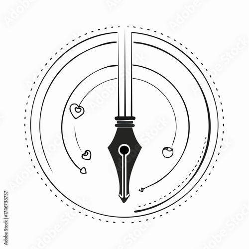 A vibrant red heart with white wings, symbolizing love and freedom.