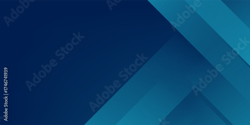 modern blue abstract background with elegant bright diagonal linesPrint