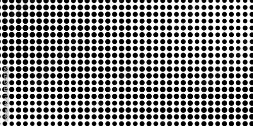 Background with monochrome dotted texture. Polka dot pattern template vector dots pattern