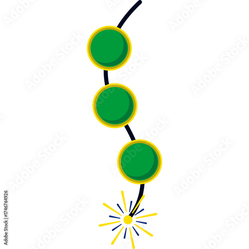 Fire Crackers Illustration