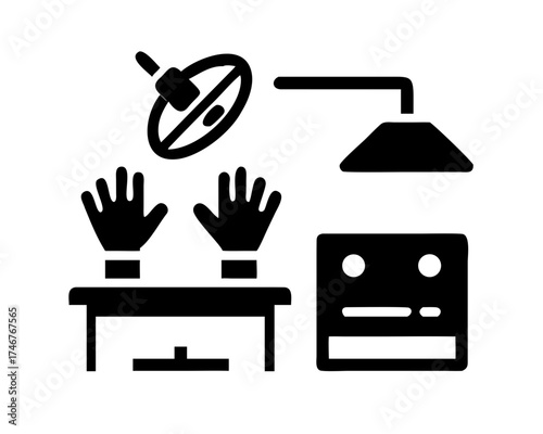 Medical examination equipment for surgical procedures