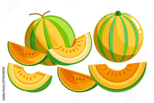 set of watermelon
