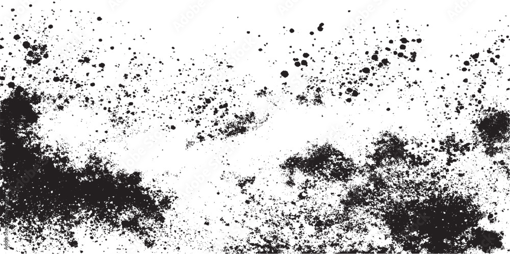 Fototapeta premium Abstract texture dust particle and dust grainy scratches and stains grunge effect, old and grainy sketch abstract to Create Distressed overlay grunge texture vector illustration