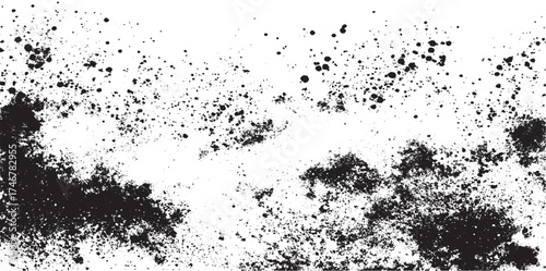 Abstract texture dust particle and dust grainy scratches and stains grunge effect, old and grainy sketch abstract to Create Distressed overlay grunge  texture vector illustration