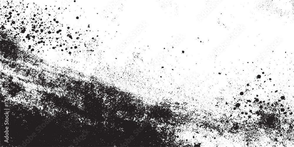 Fototapeta premium Abstract vintage stone, concrete, dirt, noise surface pattern grunge background texture with grainy dust overlay. texture vector illustration