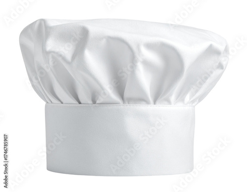 chef hat isolated on white