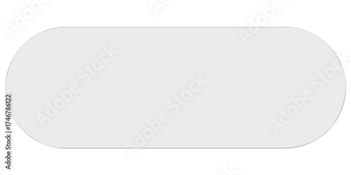 Free Download Frosted Glass Pill Shape Button, Glassmorphism UI Element on Transparent Background - GFXLoad
