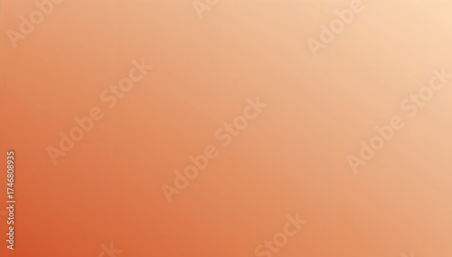 Abstract gradient of warm terracotta fading into soft beige, clean and minimal in style