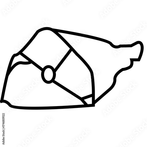 vector illustration of a beef meat