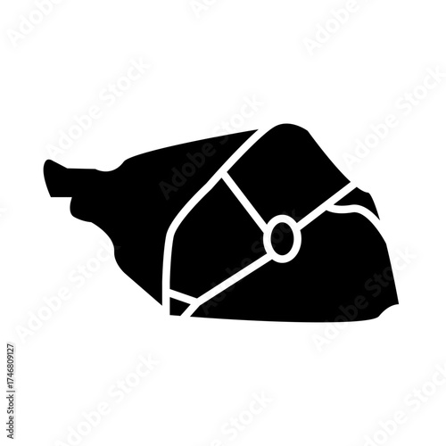 vector illustration of a meat