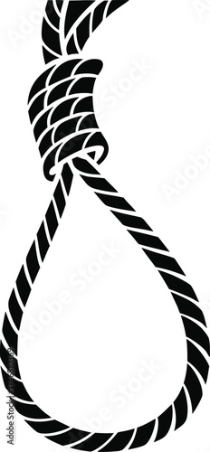 Simple Line Art Rope Knot