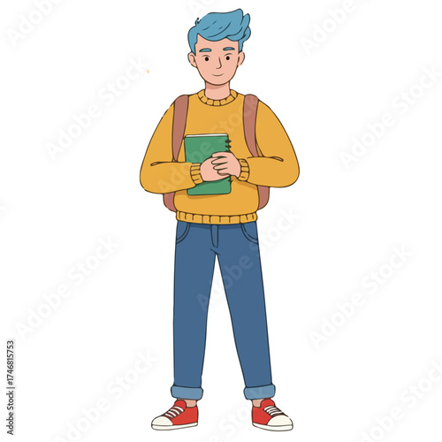 boy character  illustartion