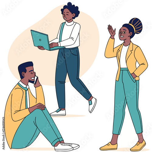 people character design pack illustration