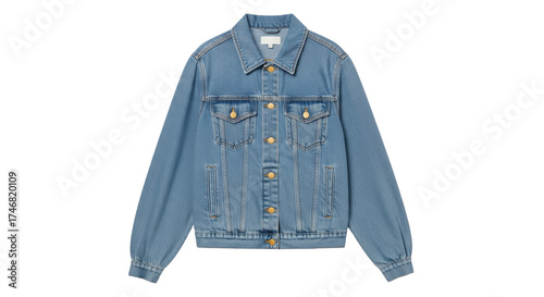 Konstfotografi Isolated denim jacket