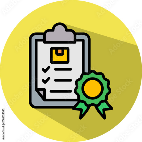 Standardization isometric icon