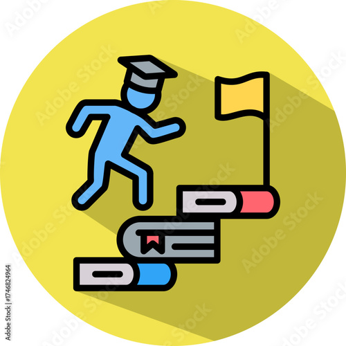 Academic Performance isometric icon
