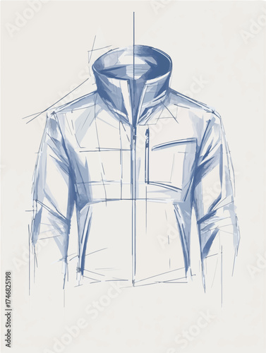 Aus der Serie: Design, Fashion und Modells, Entwürfe und Skizzen
