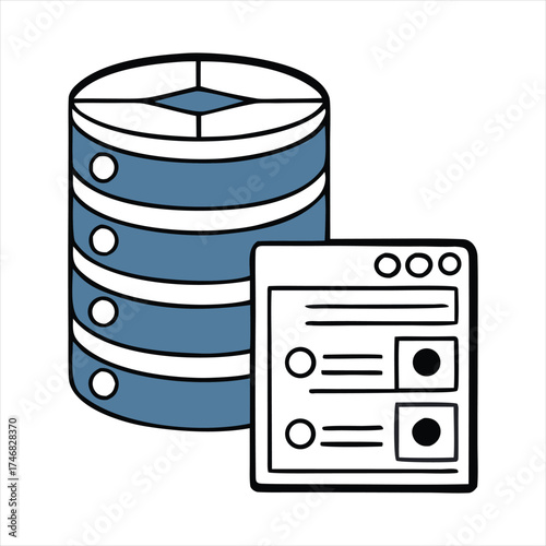 Technology and Data Management Icons