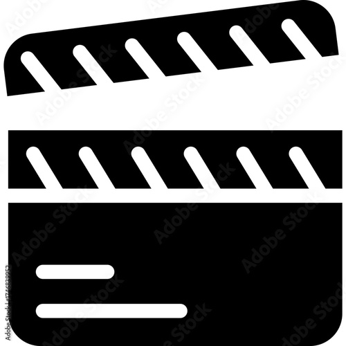 Cinema Set of Web Icons Movie and Film Icon Collection Containing Video Movie Theater 3D VR Popcorn Ticket Director Soundtrack and More