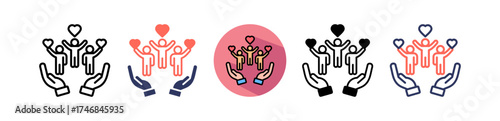 Community Service multiple icon