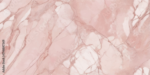 Abstract pink water background with a crumpled paper texture and vintage grunge pattern design