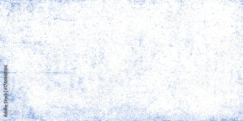 Blue winter grunge background texture: abstract snow pattern on a rough, old blue marble surface design